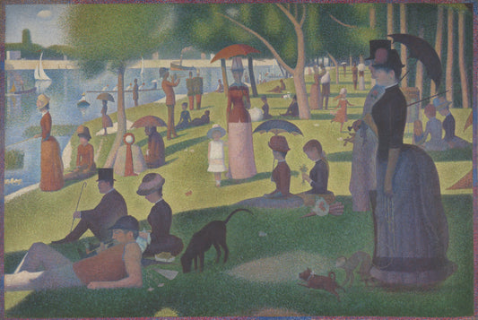 A Sunday on La Grande Jatte - HallOfArt