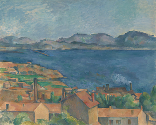 The Bay of Marseille, Seen from L'Estaque - HallOfArt
